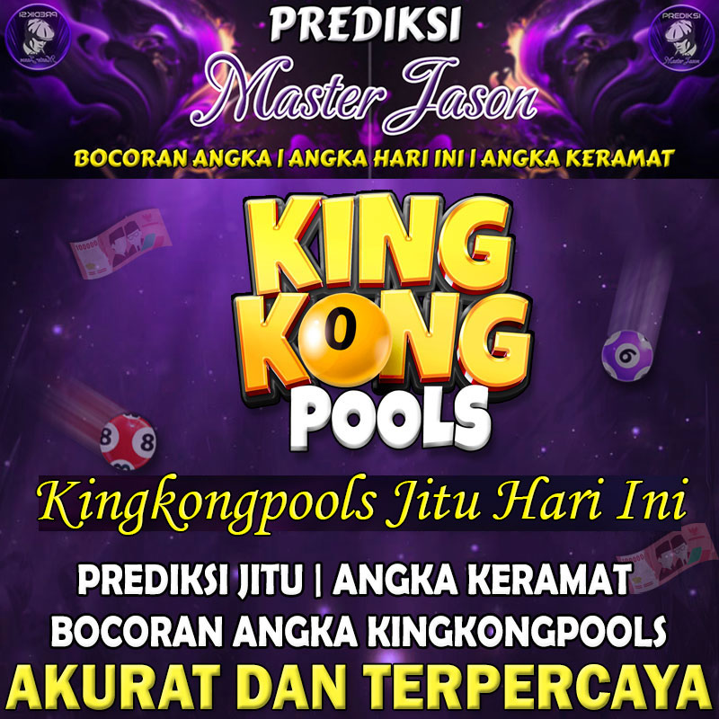 Prediksi Kingkong Pools Sabtu 21 Desember 2024. Prediksi Kingkong Pools jitu merupakan salah satu metode/cara untuk mendapatkan bocoran