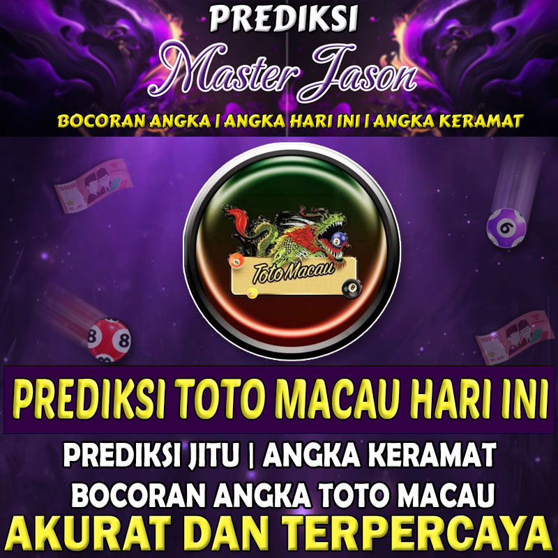 Prediksi Toto Macau Hari Ini Sabtu 25 Januari 2025. Prediksi Macau jitu merupakan salah satu metode/cara untuk mendapatkan bocoran