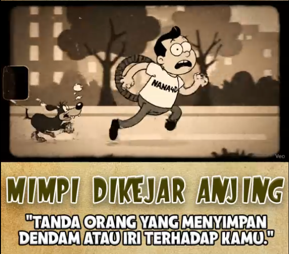 ARTI MIMPI DIKEJAR ANJING