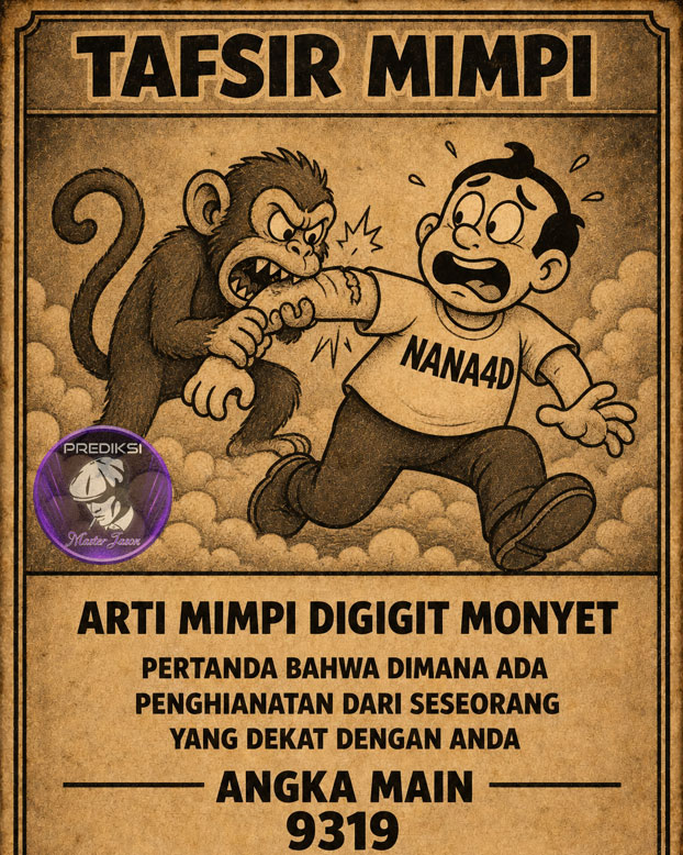 Arti Mimpi Dan Kode Alam Digigit Monyet 2D 3D 4D - Erek erek digigit monyet sering dianggap sebagai jendela alam bawah sadar. Namun
